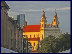 Church of Archangel St Raphael seen from Gedimino Avenue.