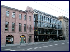 A mix of modern and new, Gedimino Avenue.