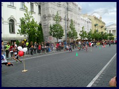 Vilnius Marathon 2015 (children section), Gedimino Avenue.