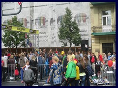 Vilnius Marathon 2015, Cathedral Square/Gedimino Avenue.