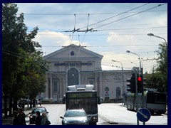 Vilnius Main Railway Station.