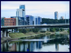 This CBD just opposite Zverynas from Neris River forms a small skyline. The CBD in Snipiskes opposite the Old Town is much larger though.