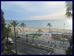 Alicante City Centre 077 - Postiguet Beach and Avenida Juan Bautista Lafora
