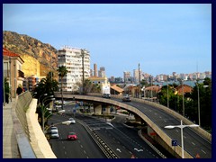 Alicante City Centre 086 - looking towards Playa de San Juan, Avenida Juan Batista Lafora.