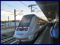 Alicante City Centre 167 - reaching Alicante Terminal by Renfe train from Valencia