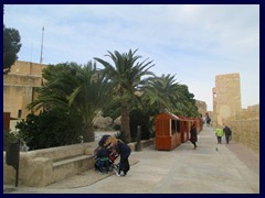 Castillo de Santa Barbara 04 - a historic foritfication above the city that stands on Mount Benacantil (166 m).