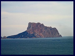 Altea Old Town 42 - Looking towards Calpe and the rock of Penyal d'Ifach