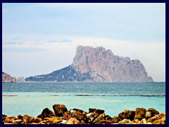 Altea Sea Promenade 06 -  Looking towards Calpe and the rock of Penyal d'Ifach