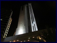 Gran Hotel Bali 10 - the exterior is illuminated and has glass elevators
