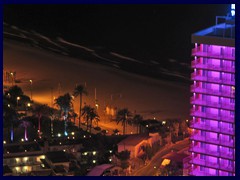 Benidorm by night 45 - View from the room at Gran Hotel Bali