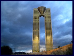  Sunset, West part 16 - Intempo from 2014, this residential building is the  2nd tallest building in Benidorm (200m, 47 floors). Designed as 11 and M to commemorate the date of the Madrid terrorist attacks (March 11th 2004).