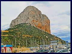 Penyal d'Ifac, a 332m high limestone rock and natural parks with numerous rare plants and animals.