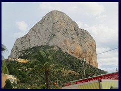 Penyal d'Ifac, a 332m high limestone rock and natural parks with numerous rare plants and animals.