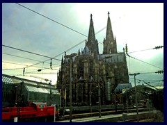 Kölner Dom from Deutz-Messe Station