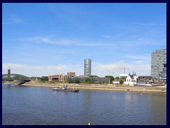 Deutz district, Rhine riverside