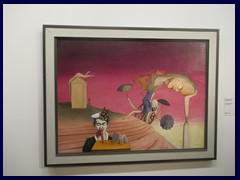 Statens Museum for Kunst - National Gallery of Denmark 36: Painting by Wilhelm Freddie, a Danish  surrealist