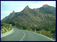 Busot and surrounding mountains 06  - Cabezón de Oro is the mountain where you find the caves.