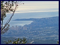 Busot and surrounding mountains 20 - view of El Campello outside Alicante