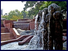 Gauklerbrunnen, Stadtgarten Dortmund (City Park) 