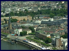 Rheinturm and its views 40 - Altstadt, Rheinuferpromenade