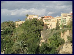 Elche City Centre 38 - Old Town seen from the bridge