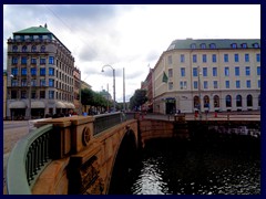 Kämpebron towards V. Hamngatan