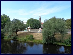 Mitte (city center) and Leine river 33