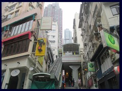 SoHo seen from Central Escalator.