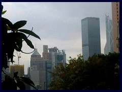 Central/Admirality skyscrapers seen from Central.