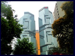 Lippo Center seen from HK Park.