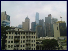 Skyline of Central, dominated by Two IFC, seen from HK Zoological and Botanical Gardens.