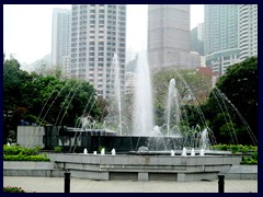 The Garden Fountain in  Hong Kong Zoo and Botanical garden.