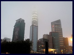 Tsim Sha Tsui skyline with The Masterpiece, a 67-storey skyscraper from 2007,  in the middle.