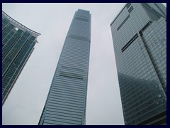 International Commerce Center, 484m tall, and The Cullinan, 270m tall, are part of the Union Square/Kowloon Station complex.