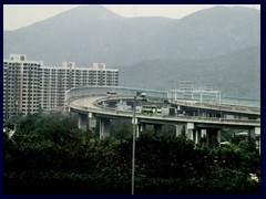 Elevated highway in Northern Territories.