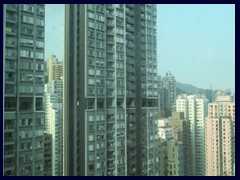 View of tall apartment skyscrapers from Best Western Harbour View Hotel.