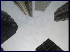 Sheung Wan skyscrapers.