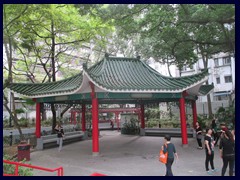 Typical Chinese pavilion, Hollywood Road Park