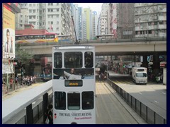 Hennessy Road from the tram