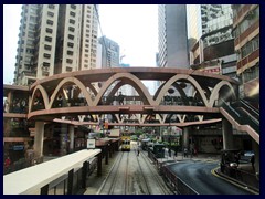 Hennessy Road from the tram. 