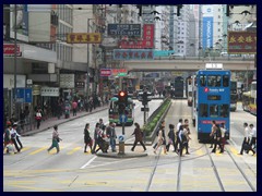 Hennessy Road,  Causeway Bay, Wan Chai. An area that reminds of Tokyo.