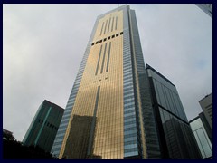 Central Plaza, the tallest building in Wan Chai and the 3rd tallest building in Hong Kong, tallest upon completion. 