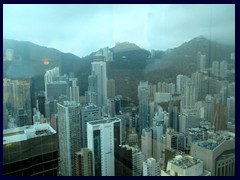 View of Wan Chai from Cenral Plaza