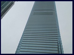 International Commerce Center (ICC)  has 108 floors and is 484m tall. Designed by Kohn Pedersen Fox.