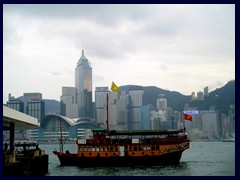 Wan Chai dominated by Central Plaza. 