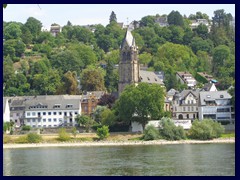 Pfaffendorf, Rhine riverfront 