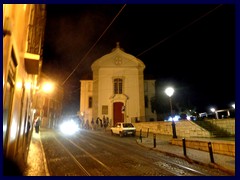 Alfama by night 01 - Santa Luzia church
