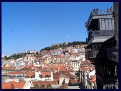 Alfama from the Santa Justa elevator 04