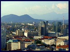 Ljubljana Castle and its views 43 - InterContinental, WTC and Mount St Mary