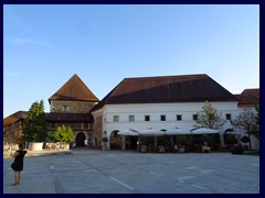 Ljubljana Castle and its views 49 - courtyard